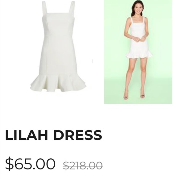 Likely Lilah White Dress Size 8 - Picture 2 of 3